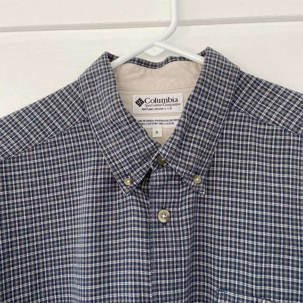 2 Men's COLUMBIA LS Button Down Shirts XL - Picture 5 of 8
